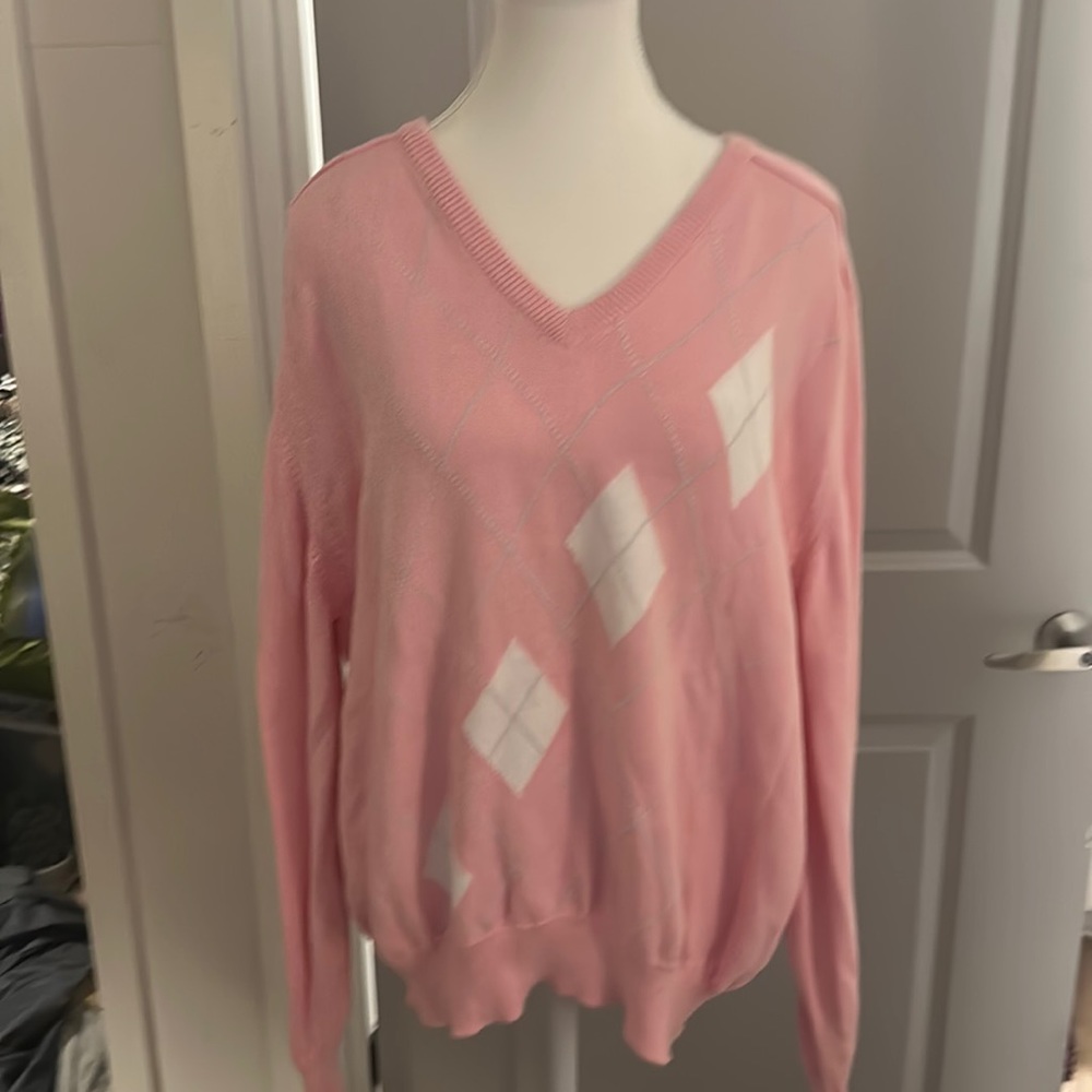 Vintage Titleist Argyle Sweater